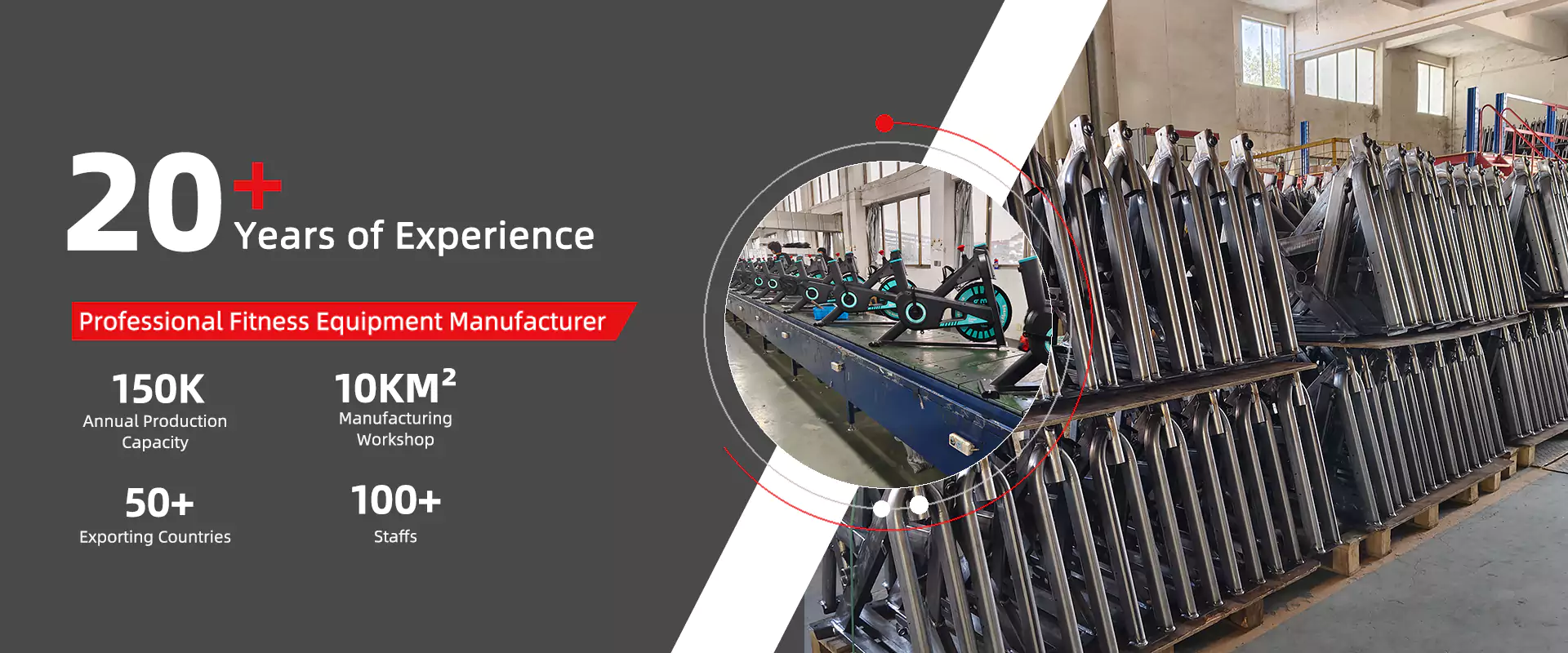 Professional fitness equipment manufacturer